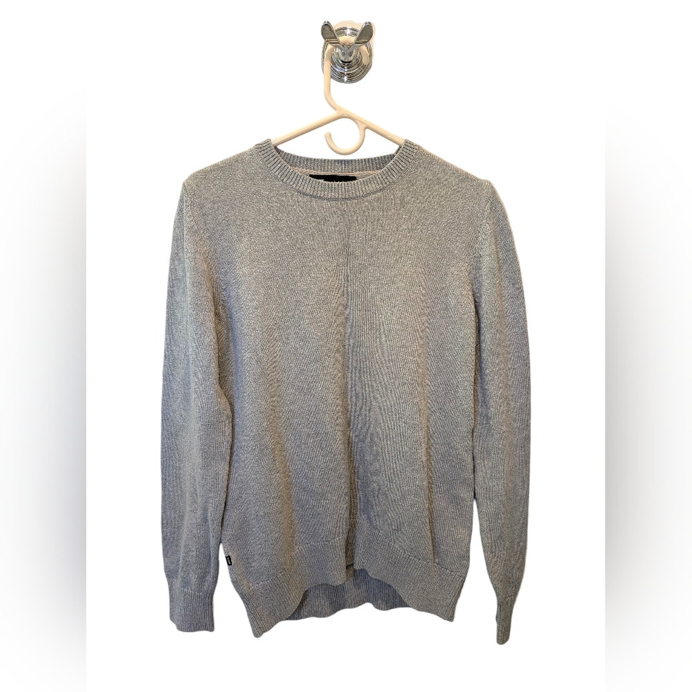 Nike SB Skateboard Crewneck 100% Cotton Sweater Heather Gray Size S Spring